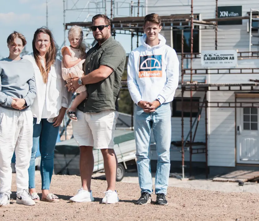 Ett hus i modern stil med en känsla av medelhavet Ett hus i modern stil med en känsla av medelhavet