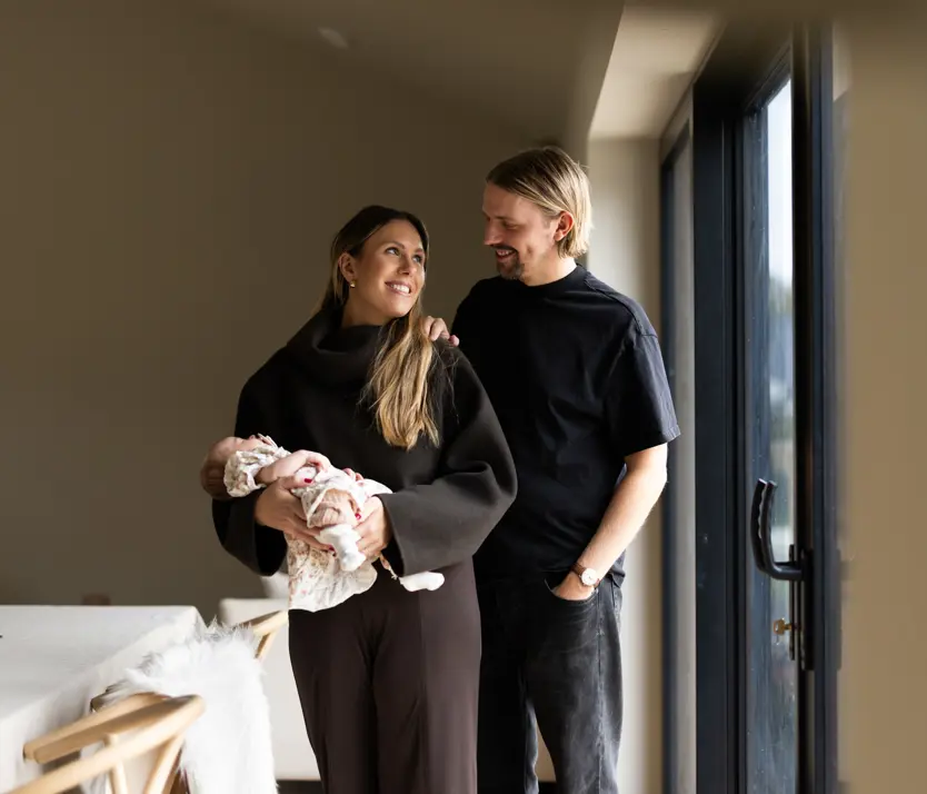 Familjen Ahlqvist om drömmen av lugn och enkelhet.